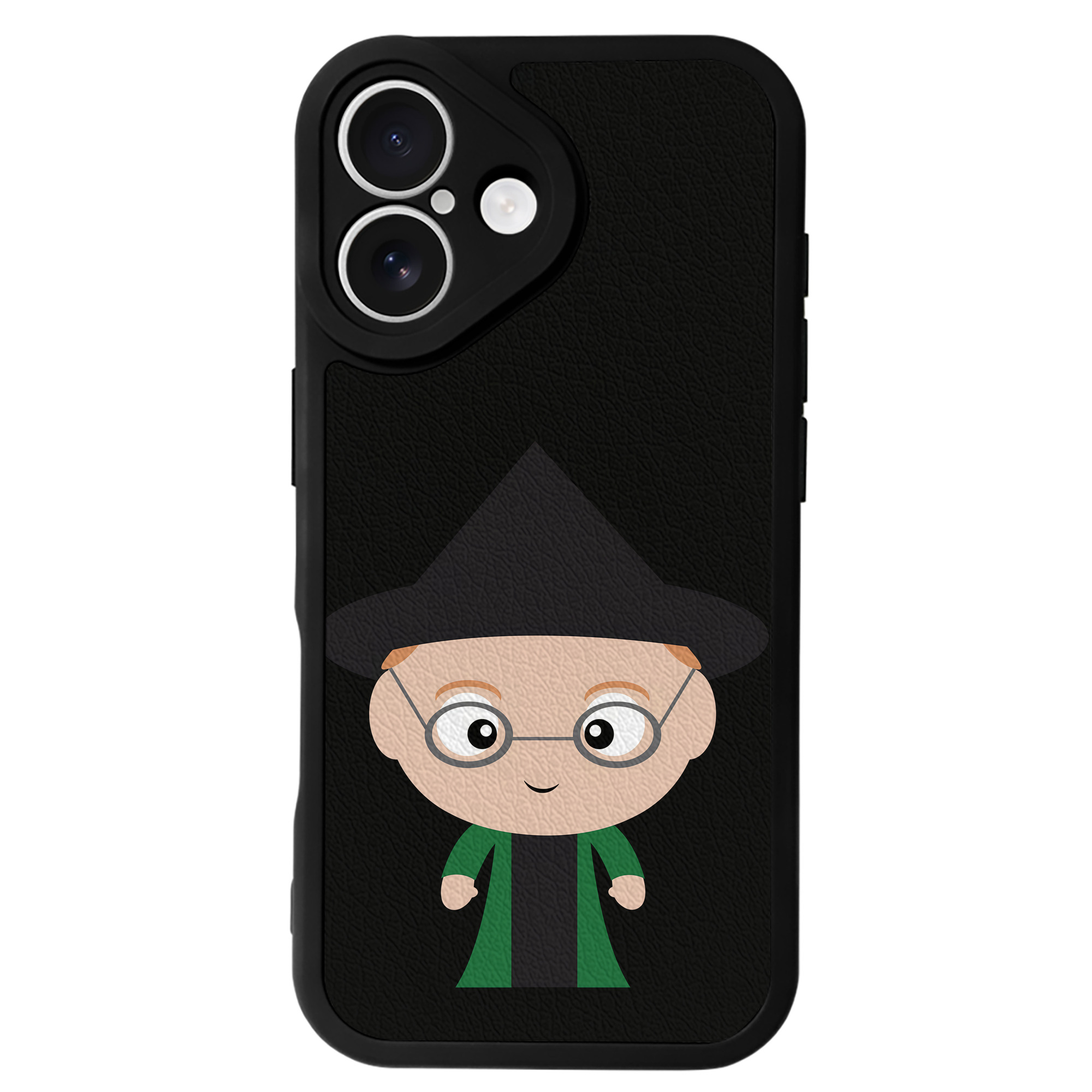 （画像用） Harry Potter ハリー・ポッターシリーズ 【iPhone 16シリーズ対応】シリコンスマホケース（レザー調） 材質：シリコン